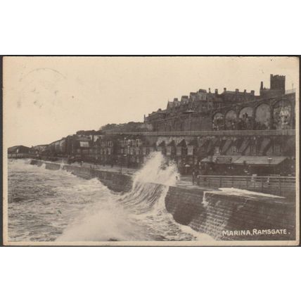 Marina, Ramsgate, Kent, 1916 - Milton Postcard