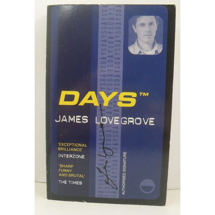 Days by James Lovegrove PB | Gollanz 1997 | Very good -