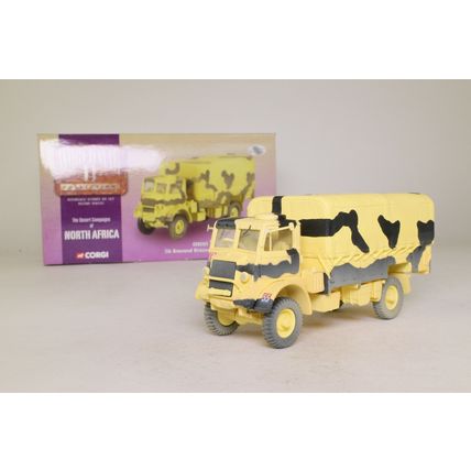 BEDFORD QLD SUPPLY TRUCK THE DESERT RATS LIBYA 1942 - CORGI CC60303 1/50