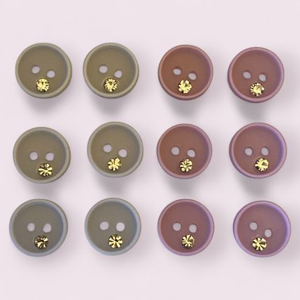 11mm Baby Shirt Buttons For Knitting Pink Or White Sewing Diamond Imitation Stud