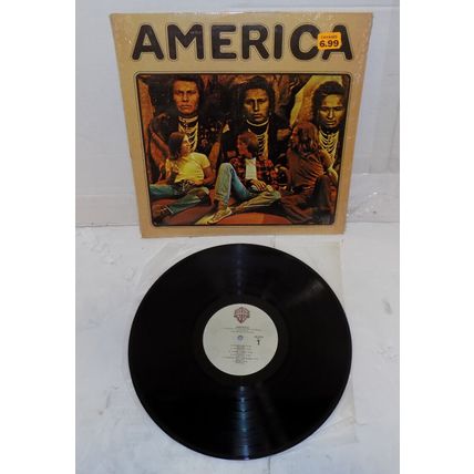 America Self Titled WB LP Vinyl Record Album VG+/VG+