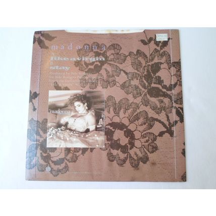 7"MADONNA 1984. LIKE A VIRGIN SIRE. W9210. W929210-7. STAY.PAPER LABEL,NEAR MINT