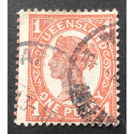 AUSTRALIAN STATES..-queensland SG 288 USED 1d #1