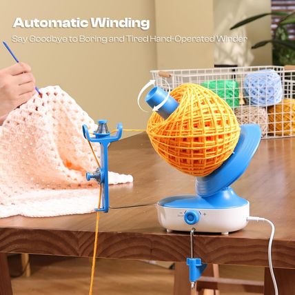 Caydo Electric Yarn Winder Pro, 10Oz Large Automatic Ball Winder for Crocheting,