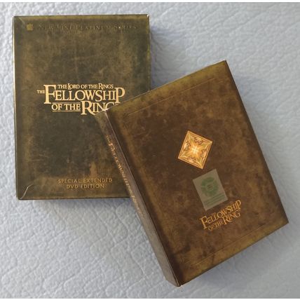 LORD OF THE RINGS FELLOWSHIP OF THE RING SPECIAL EXTENDED DVD EDITION
