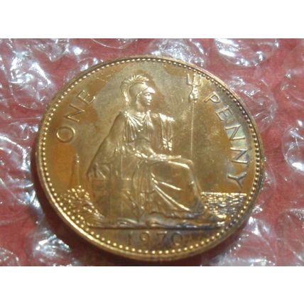 1970 Elizabeth II penny - Proof.
