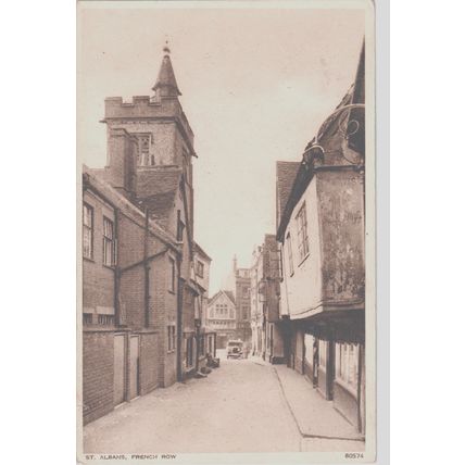 Artist Drawn High Stone Hadley Hertfordshire Postcard (QHER397)