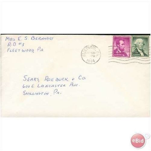 USA Letter 1964 - letter to Shillington P.A.