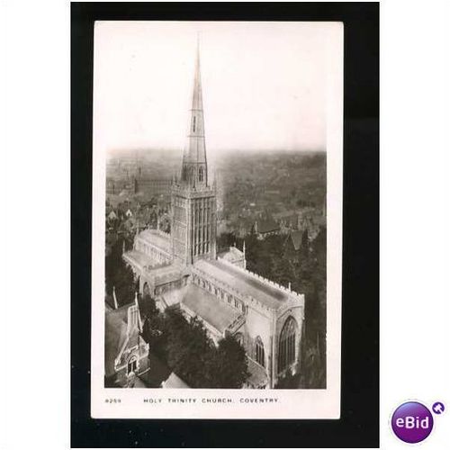 Warwickshire COVENTRY Holy Trinity Church Postcard by Kingsway (8259)