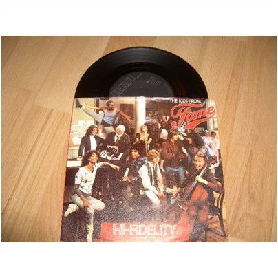 the kids from fame ft valerie landsburg, hi-fidelity. 1982 7" p/s rca 254