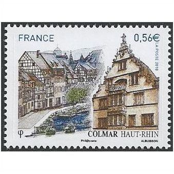 France Mi 4854: ‘Petite Venise’ and ‘Maison des Têtes,’ Colmar, perf. 13.