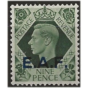 Somalia 1943 S7 9d Deep Olive-Green Mounted Mint . ..
