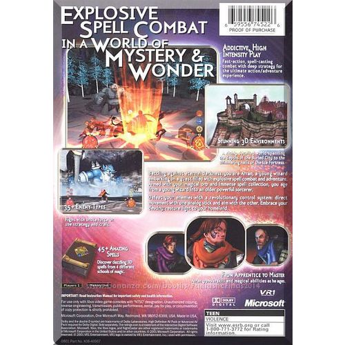 XBOX - NightCaster (2001) *Defeat The Darkness / Complete With Instructions*