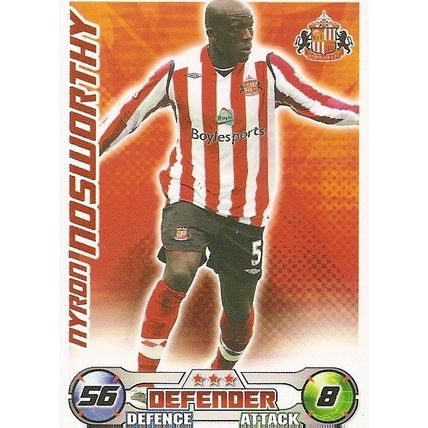Topps Match Attax 2008/09 Cards: Sunderland - Defender, Nosworthy
