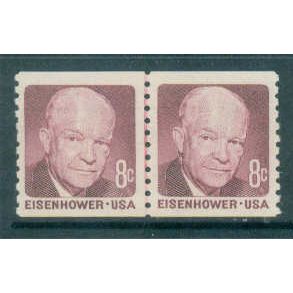 1402 8c Dwight Eisenhower Almost Very Fine MNH CLP R0218