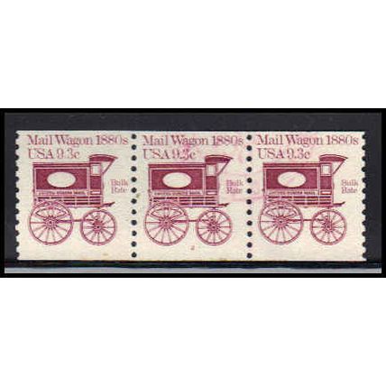 Used 1903 9.3c Mail Wagon Fine PNC 2/3 PA2344