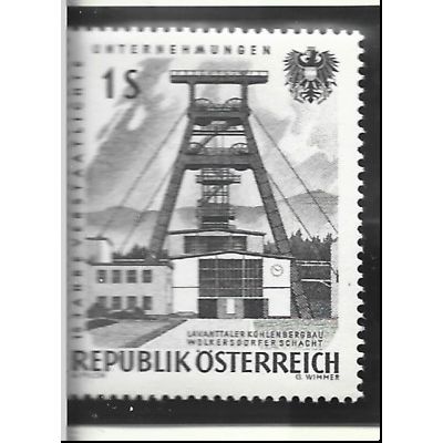 Austria Stamp Scott #660, Mint Never Hinged
