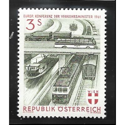 Austria Stamp Scott #661, Mint Never Hinged
