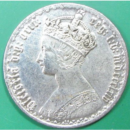 1851 Florin, UK. Challenge Coin, Souvenir. REPLICA. 69.