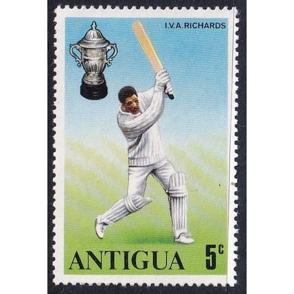 Antigua 1975 SG 466 UMM - Sport/Cricket (E-367 (3))