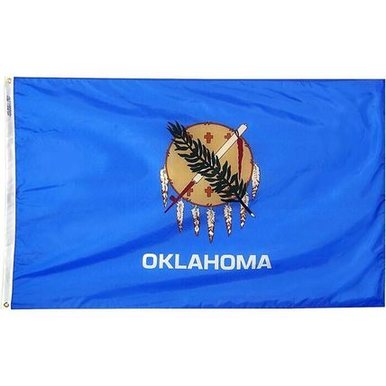Annin Flagmakers 3 x 5 Feet Oklahoma State Flag (Model 144360)-NEW-FAST SHIPPING