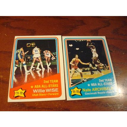 1972/73 Topps, 10-Cards, LOVE/NBA CHAMPIONSHIP ++,