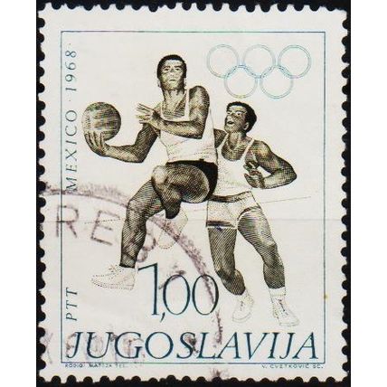 Yugoslavia. 1968 1d S.G.1330 Used