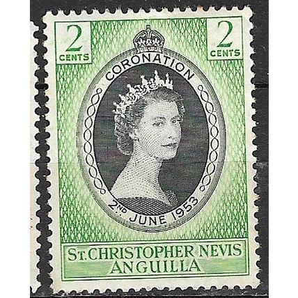 ST. CHRISTOPHER 1953 SG 106 - MH (*)