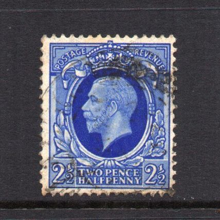 George V - 1934-36 - 2½d Bright Blue (sg443) Used #4