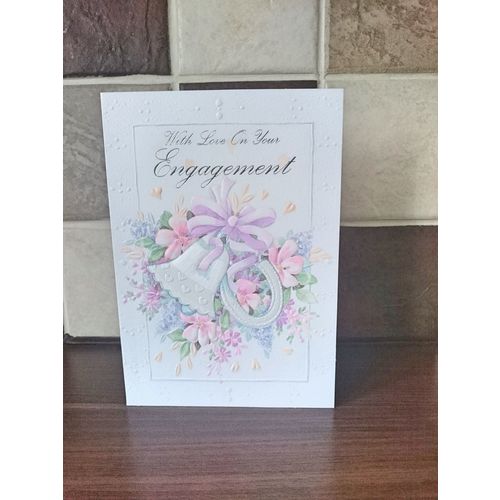 With Love On Your Engagement x 2 different designs