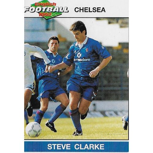 Panini's English Football 1992 Stickers: No.27 - Clarke (Steve)
