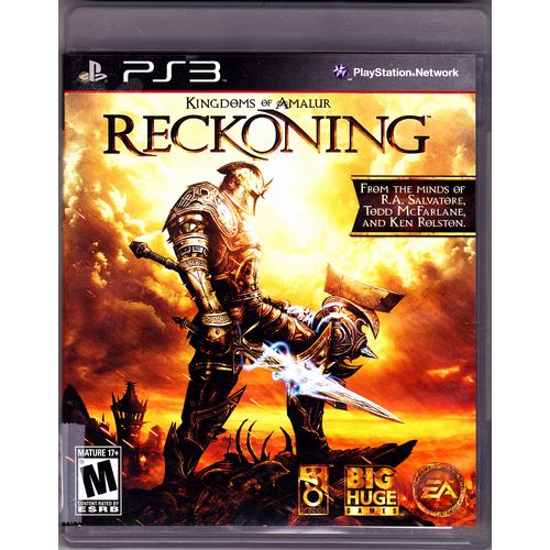 Kingdoms of Amalur - Reckoning - Sony PlayStation 3, 2012 Video Game - Very Good