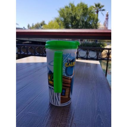 DISNEYLAND CALIFORNIA ADVENTURE TRAVEL SIPPER MUG CUP W/ LID~NEW~LIMITED EDITION