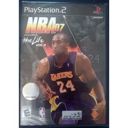 NBA 07 Featuring the Life Vol. 2 PlayStation 2 - Koby - Lakers 24 Factory Sealed