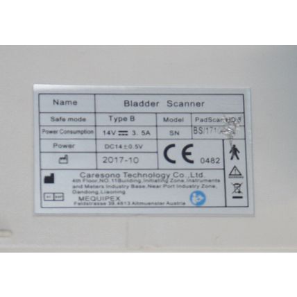 Caresono PadScan HD3 Bladder Scanner HD 3 +N2 2.5MHz Probe & Dock station