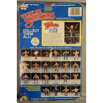wwf ljn hasbro wrestling superstars "classy" freddie blassie wrestling figure.