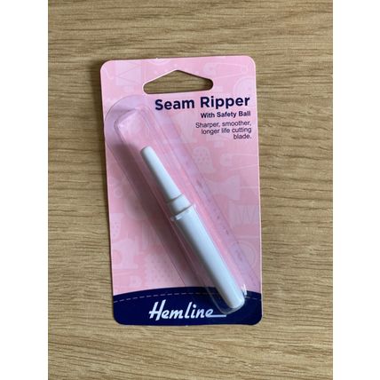 Hemline Small Premium Seam Ripper With Safety Ball