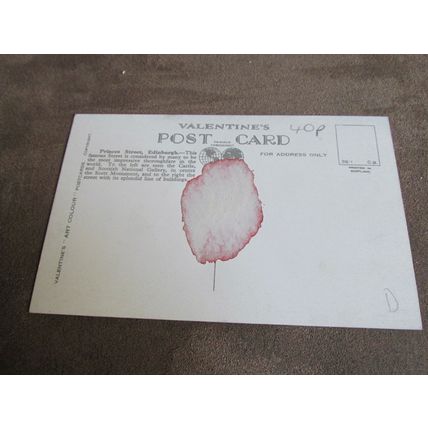 1940s Postcard - Princes Street, Edinburgh - Artist A397