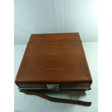Vintage Polaroid Model J66 Land Camera w/Leather Case/Flash/Manual*