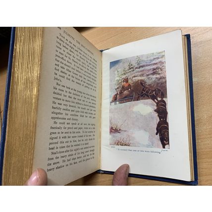 c1909 BESSIE MARCHANT "JULIETTE THE MAIL CARRIER" ANTIQUE ILLUSTRATED BOOK (P5)
