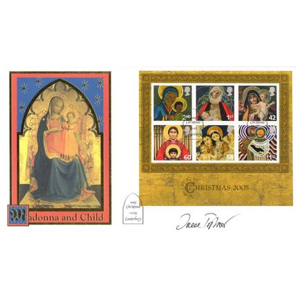 Madonna & Child Irene Von Treskow Art Illustrator Hand Signed FDC
