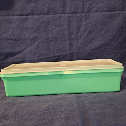 Vintage TUPPERWARE CELERY KEEPER Holder Vegetable Crisper 892 Container Canister