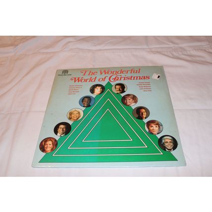 THE WONDERFUL WORLD OF CHRISTMAS-Various Artists LP STEREO