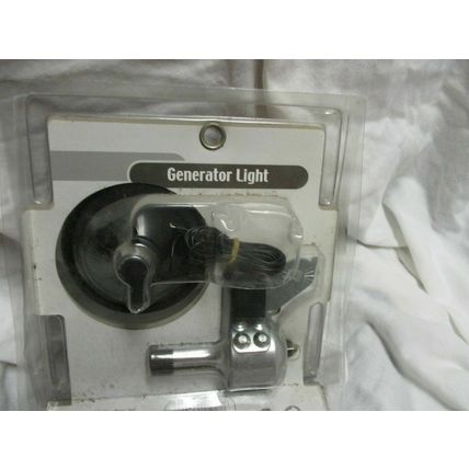 Vintage Bicycle 6 Volt Generator with Headlight and Mounting Hardware