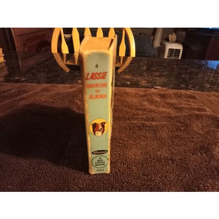 Big Little Book Lassie Adventure In Alaska By George S Elrick 4.0 VG Shape 1968