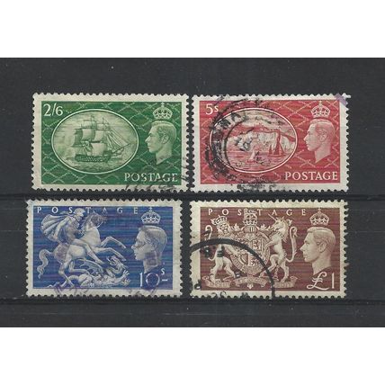 GB.1951 Pictorial set of 4.Fine Used.Jul25a