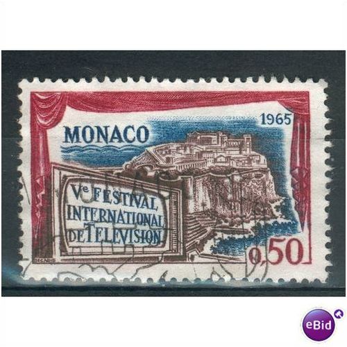 Monaco stamps 1964 - SG 814 - 5th International TV Festival Monaco 0,50c - used