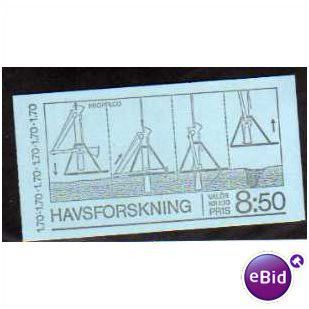 6.10.79 SB336 8.50KR 'SEA RESEARCH STAMP BOOKLET (EBID960)