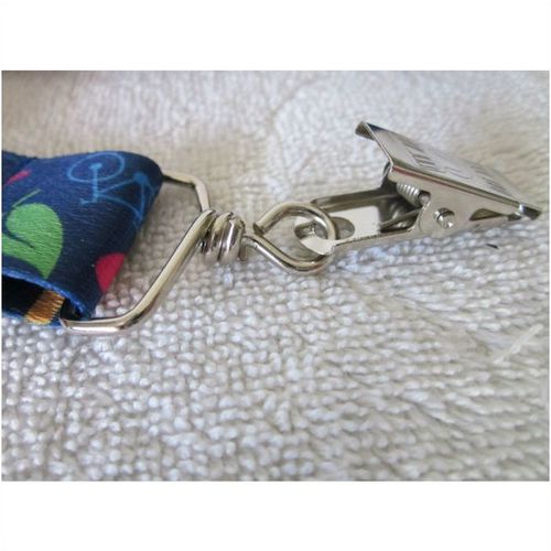 Subaru Ski Season Pass Identification Neck Lanyard Blue Multi Color