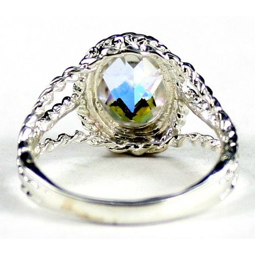Mercury Mist Topaz, 925 Sterling Silver Ladies Ring, SR070